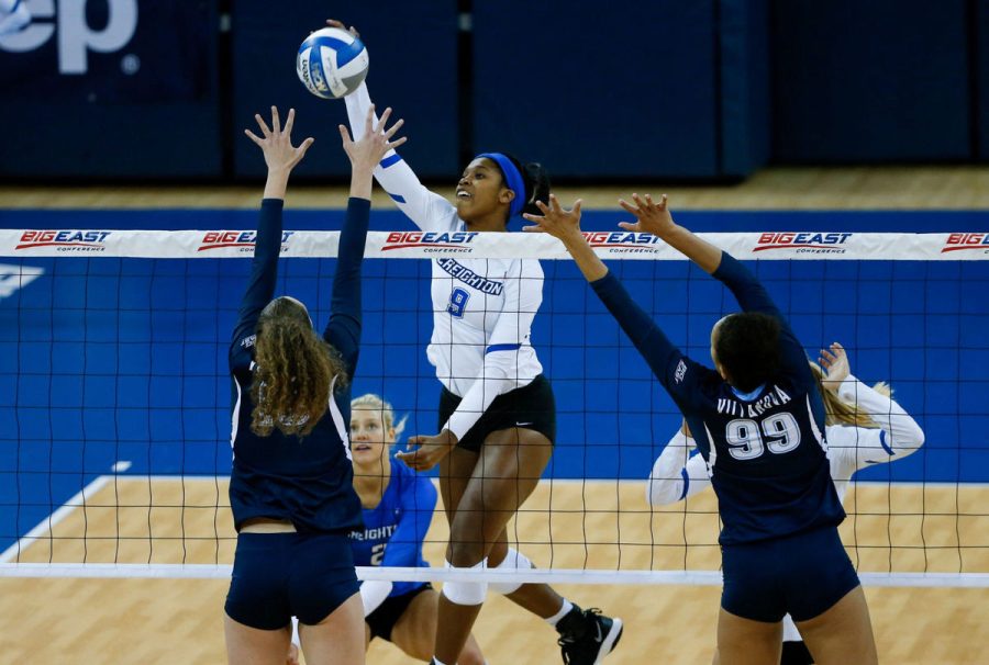 Marysa+Wilkinson+was+one+of+four+Jays+to+hit+.333+or+better.+Creighton+hit+.349+as+a+team+to+sweep+a+Villanova+squad+that+had+swept+the+Jays+a+week+earlier.