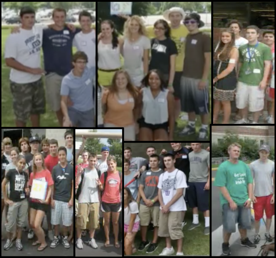 Students at Orientation between 2009 and 2012