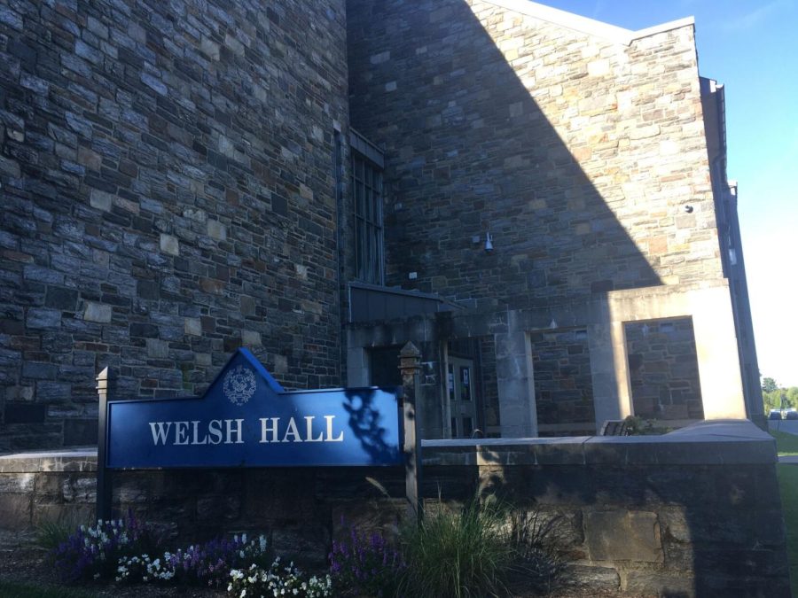 Welsh Hall, one of the eight West Campus apartments