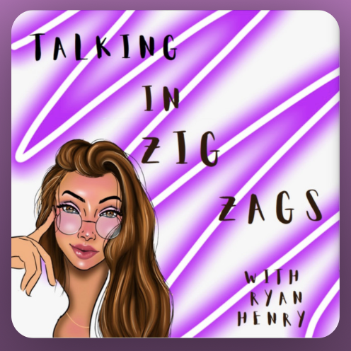 The “Talking in Zig Zags” logo