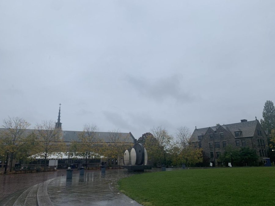 Rainy+days+in+October+make+the+campus+seem+very+spooky%2C+inside+and+outside+some+of+the+haunted+halls.