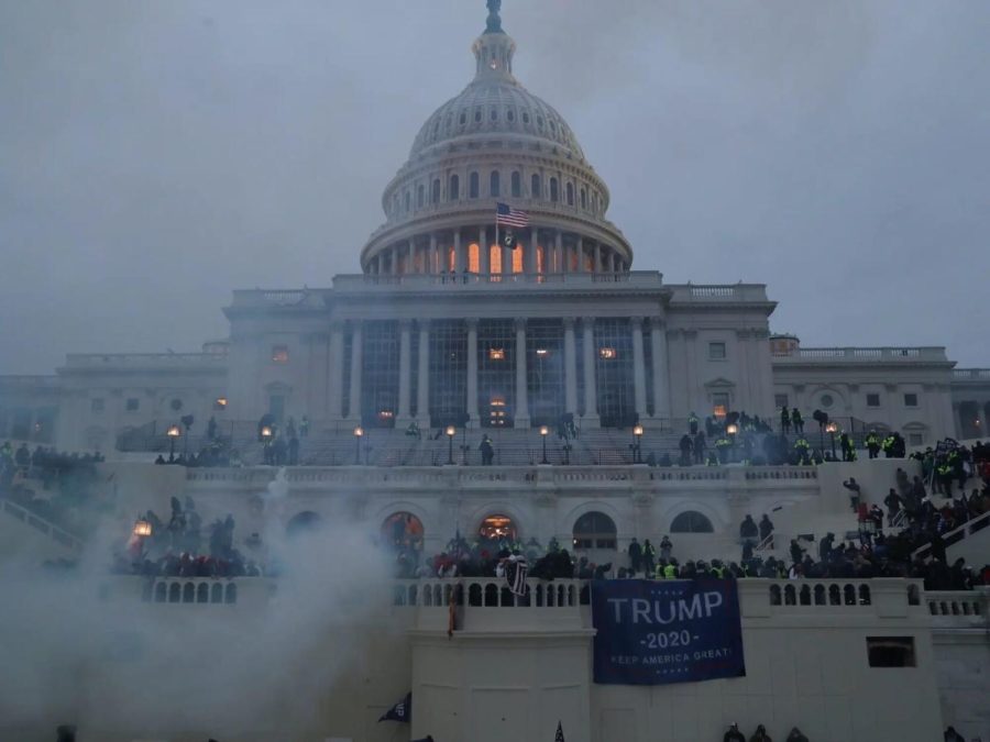 The+Capitol+Building+was+the+target+of+a+mass+riot+and+break+in+intended+to+protest+the+results+of+the+2020+election.