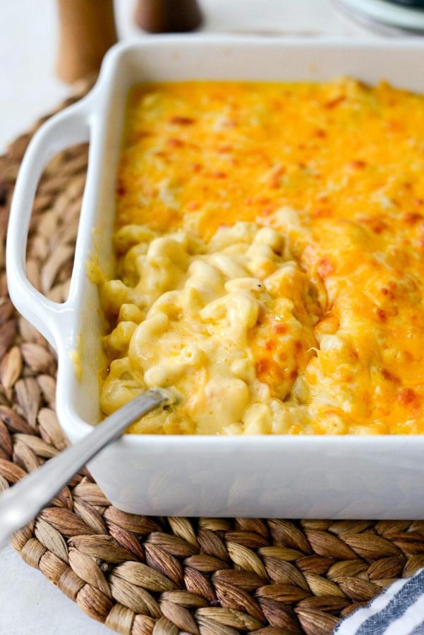 Delicious homemade mac and cheese.