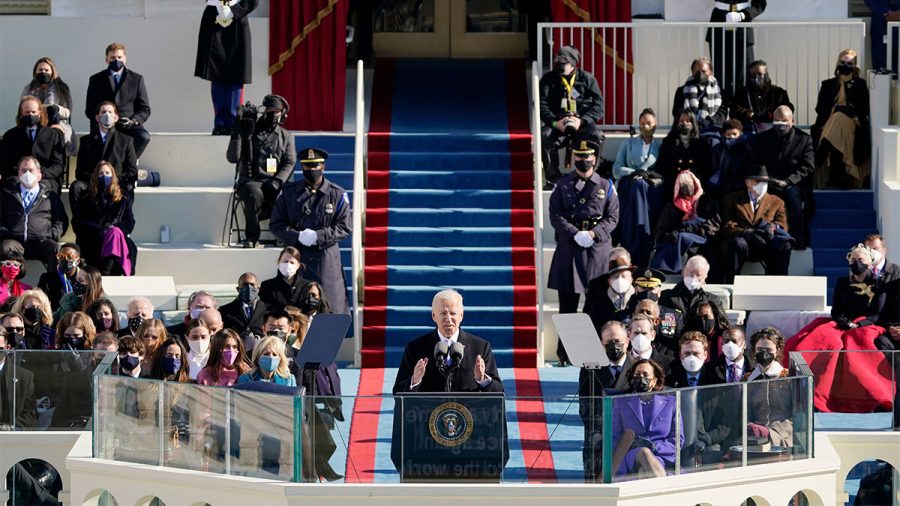 Joe+Biden%E2%80%99s+central+theme+of+his+Inaugural+Address+was+unity.