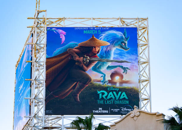 Walt Disney Pictures Raya and the Last Dragon will be shown in theaters and on Disney+ on March 5.