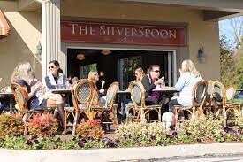 Silverspoon’s airy patio is perfect for brunch on a warm day.