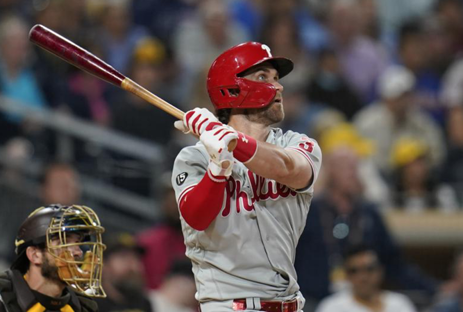 With+the+help+of+Bryce+Harper%E2%80%99s+two+run+home+run+Friday+night%2C+the+Phillies+notched+a+4-3+win+over+the+San+Diego+Padres+at+Petco+Park.