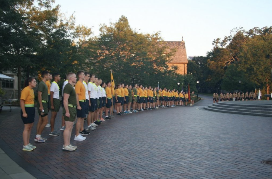 Villanova NROTC took part in a 9/11 memorial run on September 7th, in conjunction with the Villanova Army ROTC Unit.