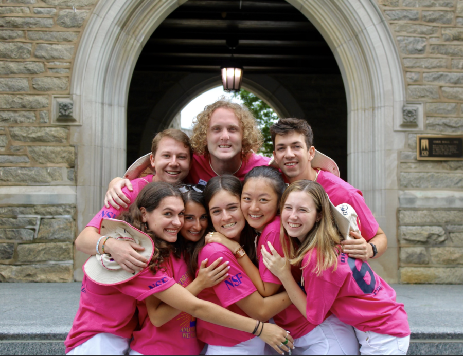 Orientation+Counselors+welcome+the+Class+of+2025.