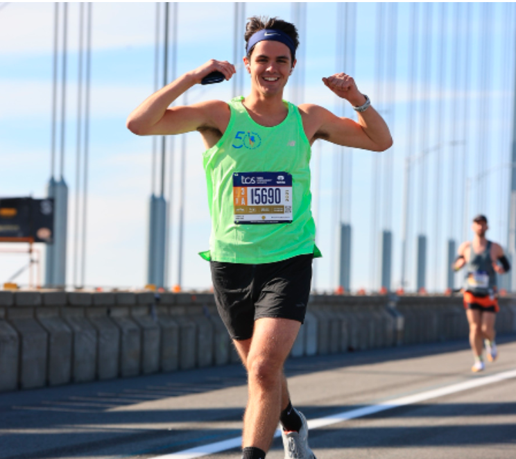 Joe Adams ran in the NYC Marathon in support of NOVADance and the B+ Foundation. 