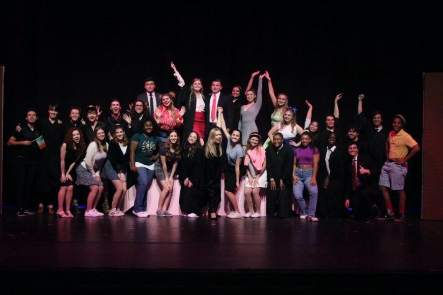 The Legally Blonde cast performed to sold out shows.