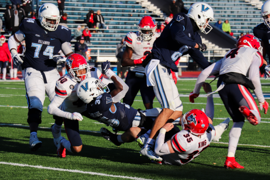 Stony Brook, who lost to Villanova 33-14 in November, is among three schools joining the CAA for all sports. Villanova only competes in the CAA in football.