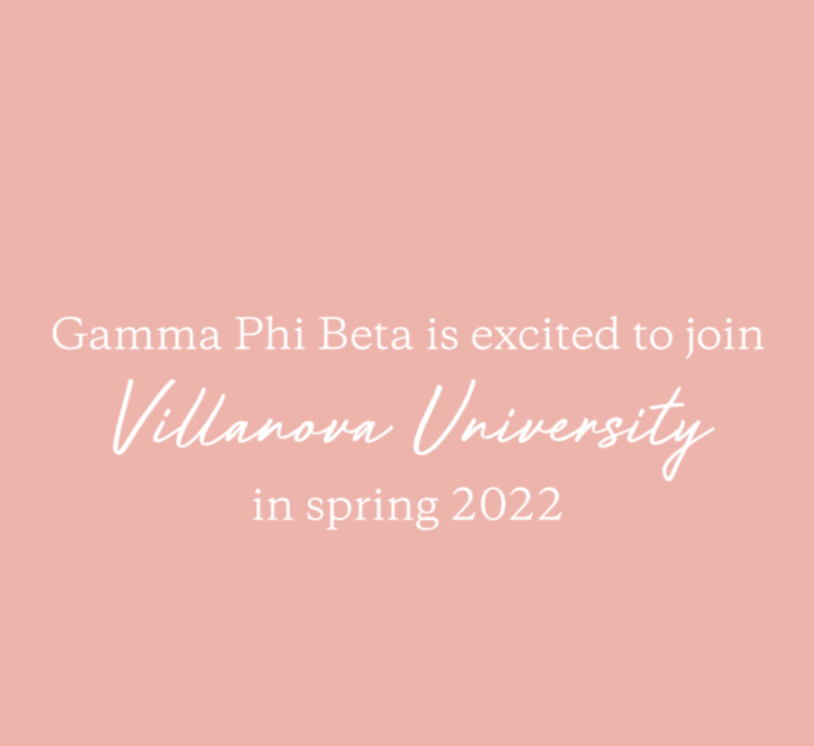 This spring, Gamma Phi Beta is starting their chapter at Villanova.