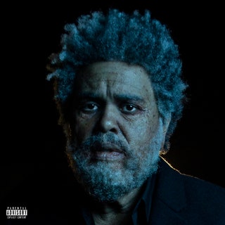 The Weeknds New album cover features an older version of the artist.