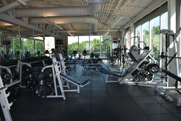 The Davis Center serves as many Villanova students gym of choice on campus.