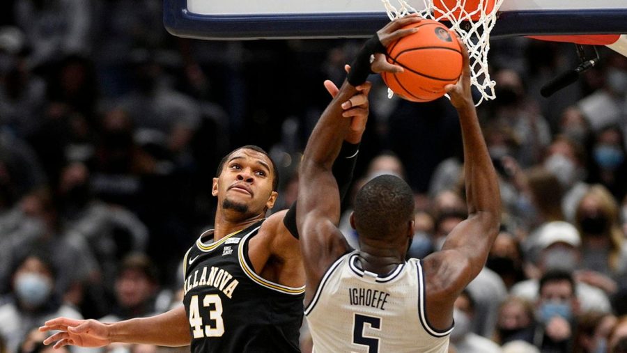 A renewed defensive effort was key in securing the win over a struggling Georgetown squad.