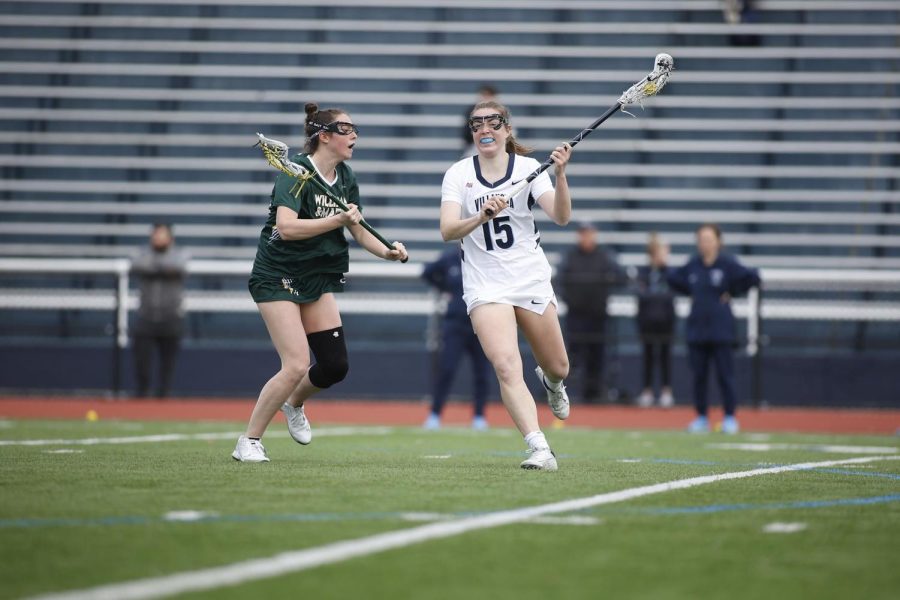 Addie Fischer (above) led the Wildcats with four goals on the day. 