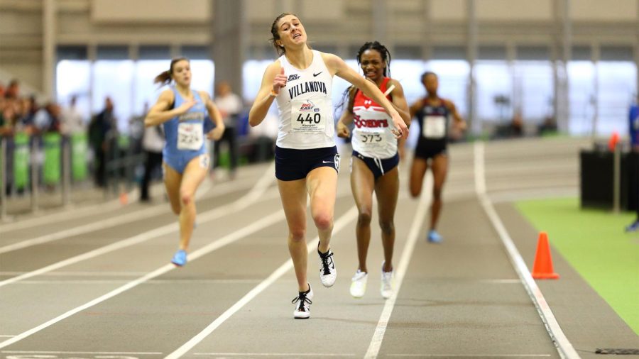 McKenna Keegan (above) entered the top-three in 800-meter times this year.
