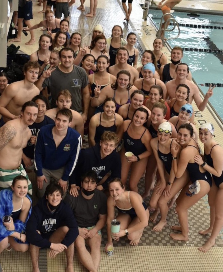 Villanova Club Swim competed last month at the Wet Wahoo Invitational at the University of Virginia.

