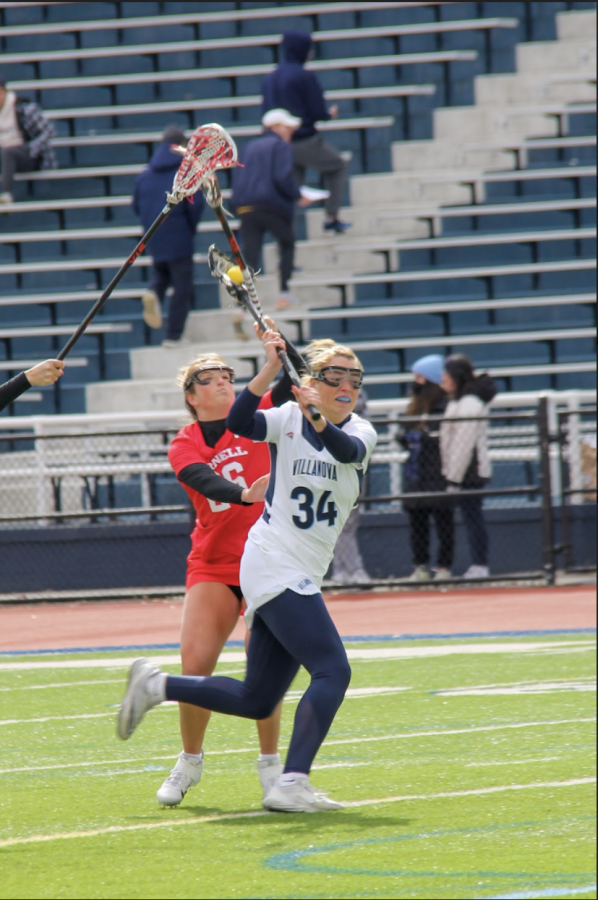 Freshman Sydney Pappas recorded two points, one assist and one goal of her own.