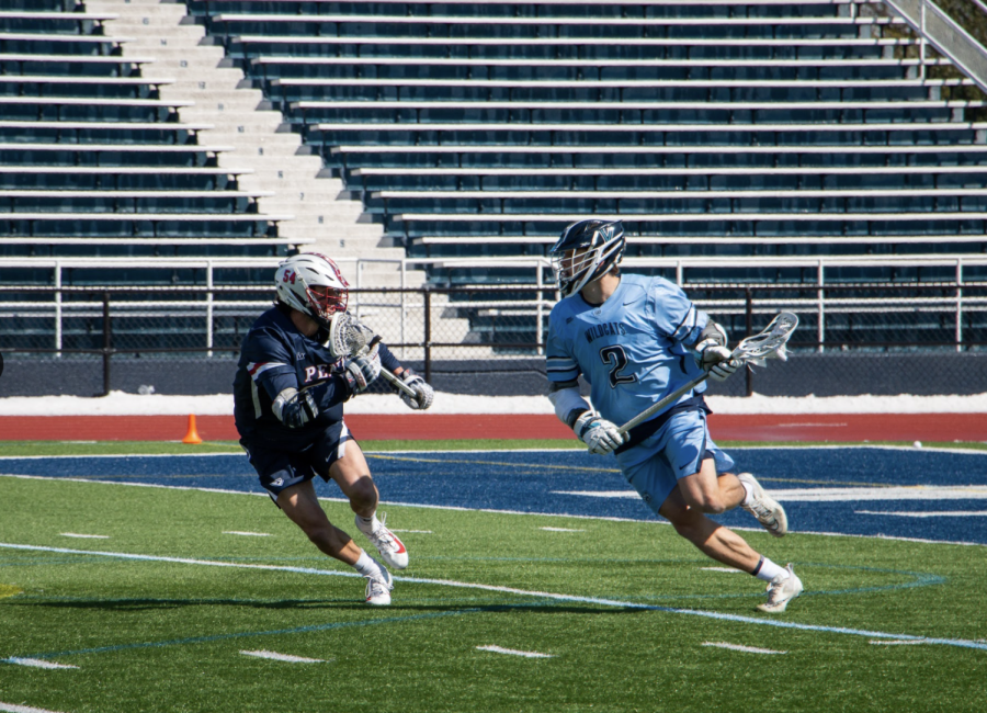 Matt Campbell (above) scored two goals for the Wildcats on Sunday. 