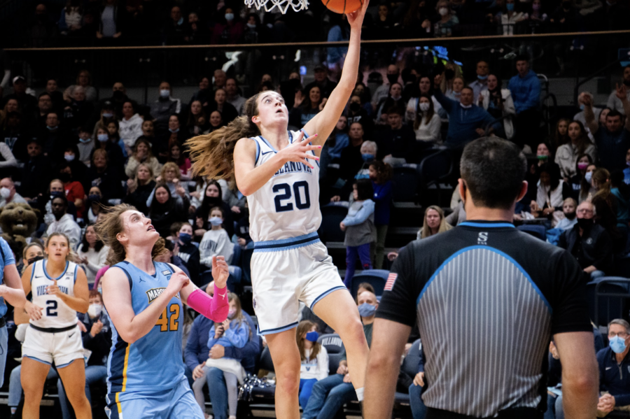 Maddy Siegrist (above) ranks second in the nation in scoring with 25.9 points per game. 