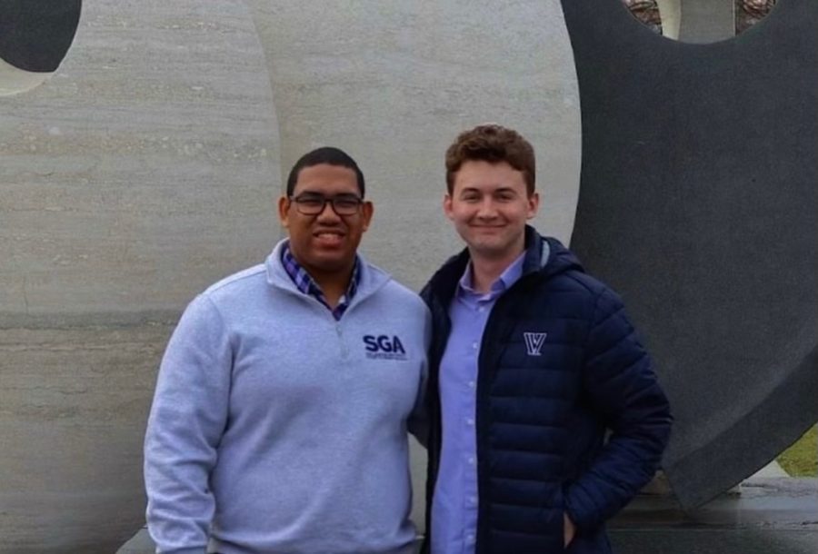 Jose Garcia and Thomas Dessoye were elected SGA President and VP.