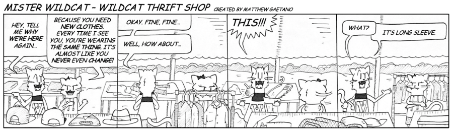 Mister Wildcat #35: Wildcat Thrift Shop