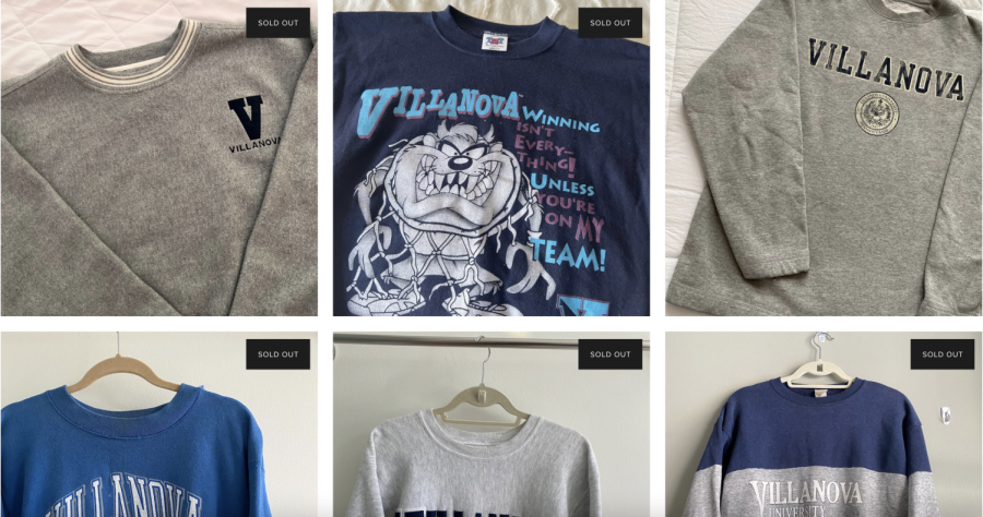 VintageU has an array of Villanova merchandise on their company website. 