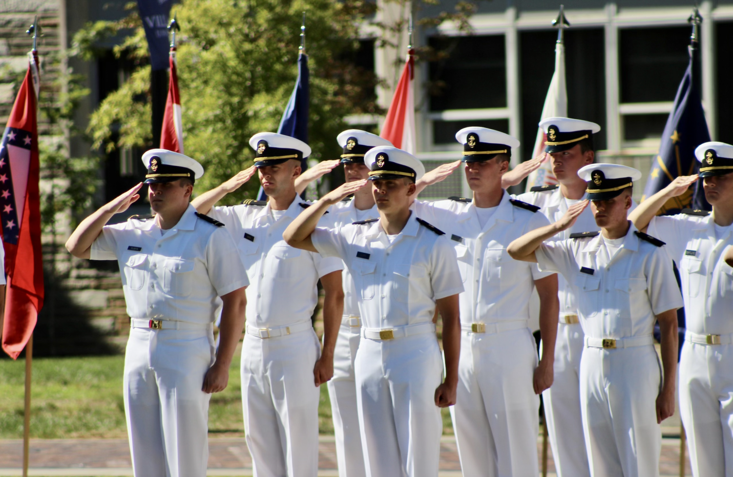 Villanova NROTC Hosts its Annual Fall Parade The Villanovan