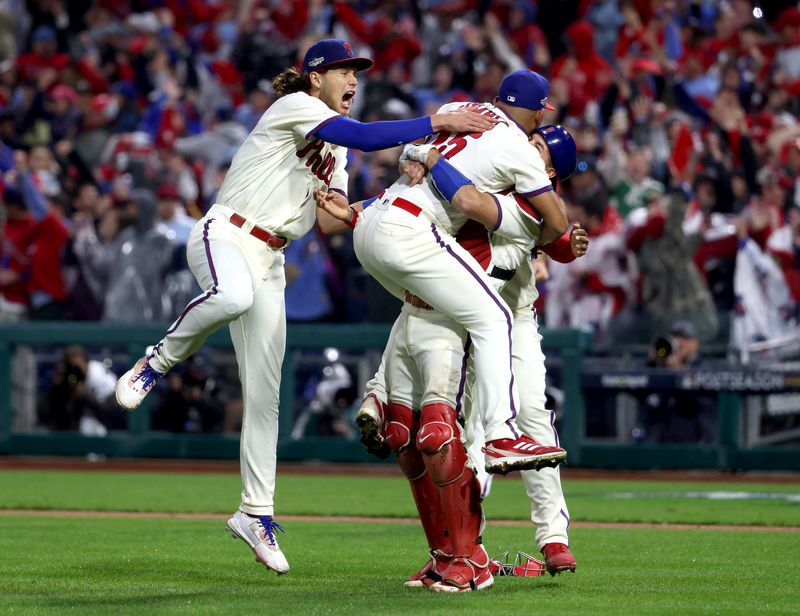 The+Phillies+won+game+five+against+the+San+Diego+Padres+and+advance+to+the+World+Series.