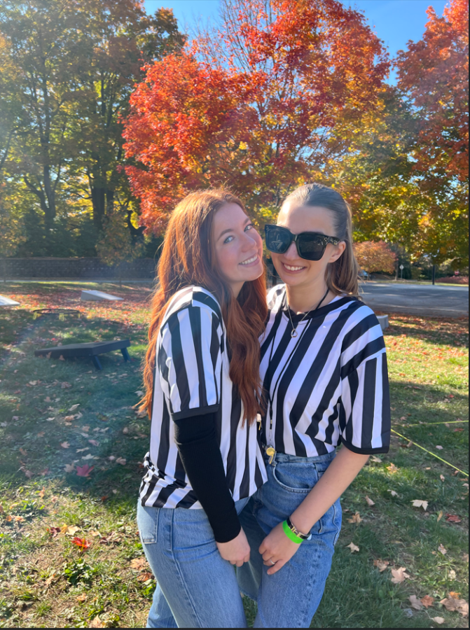Vivi Melkonian and Lily Greer worked as referees for the event.
