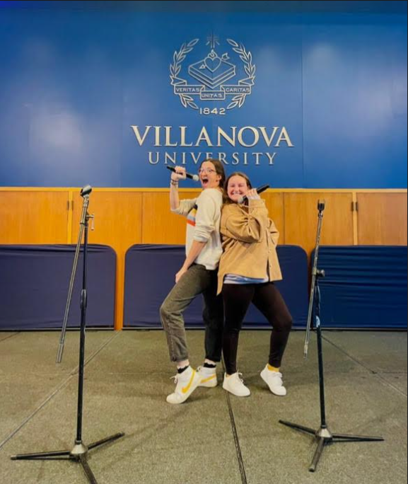 Taylor Swift fans gathered in The Villanova Room for her album’s release party.
