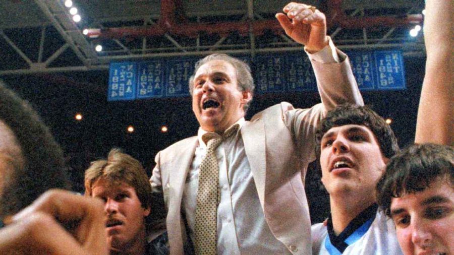 Rollie Massimino led Villanova to its first national championship in 1985.