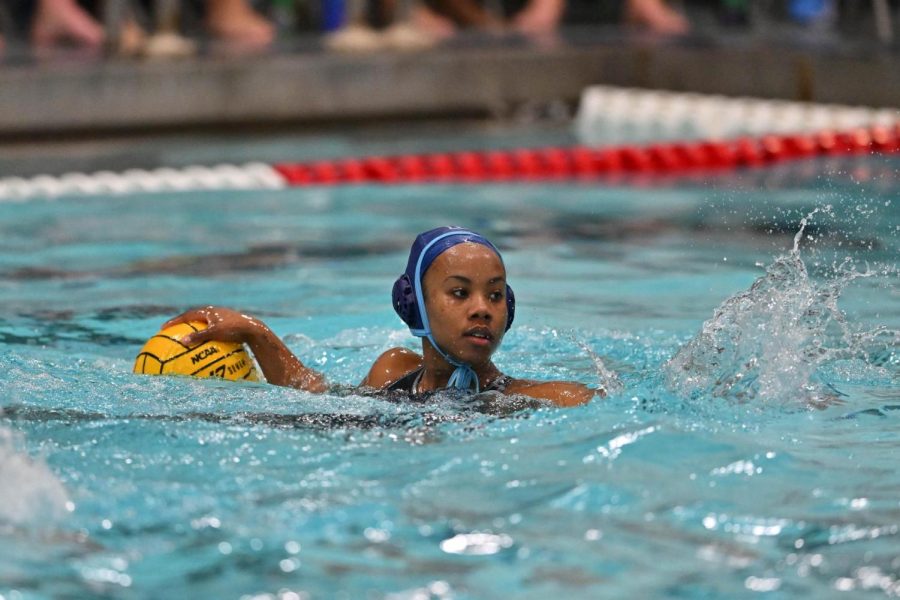 Womens+water+polo+fell+to+Cal+State+Easy+Bay+after+a+late+goal.+