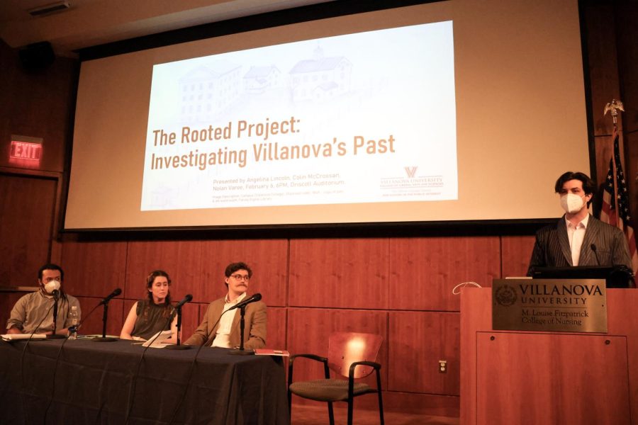 The+panel+of+speakers+at+the+LePage+Centers+event+about+the+research+of+the+Rooted+Project.+