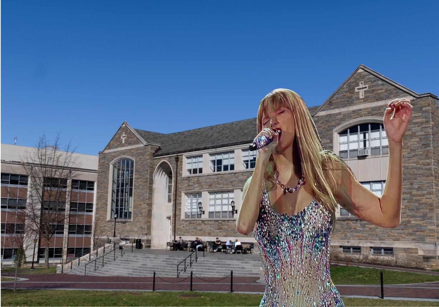 Villanova Buildings as Taylor Swift Songs The Villanovan