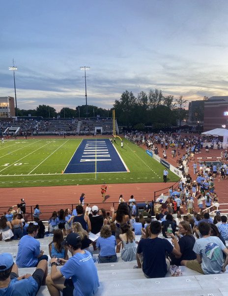 Villanovan families gather on campus this weekend for the football game and other events.