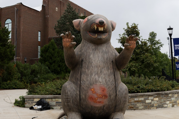 Scabby The Union Rat, seen here, should remind us of the importance of labor unions.