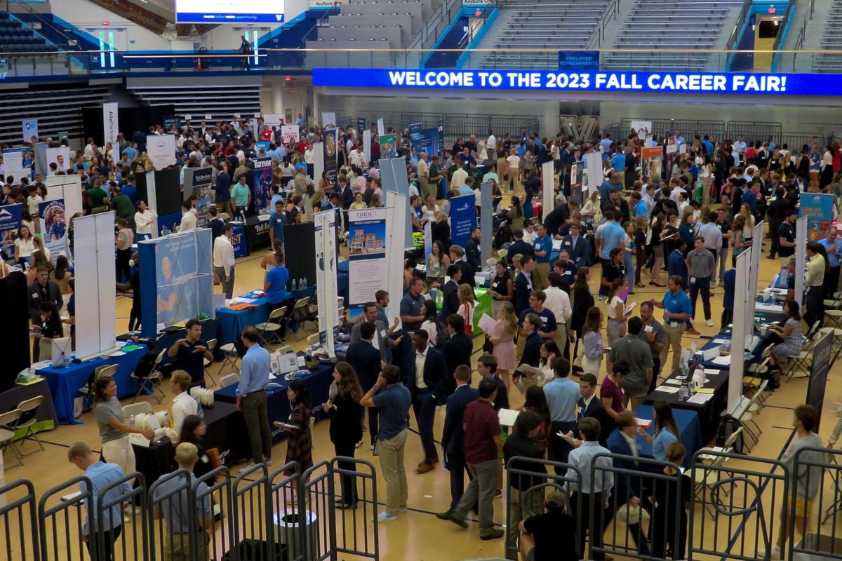 The Career Fair was hosted by the University this past week.