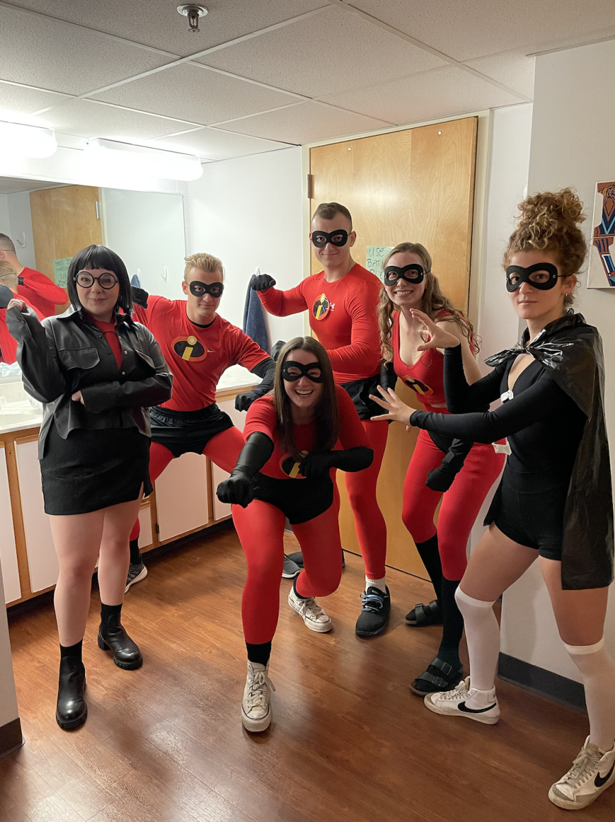 A group of Villanova students celebrated Halloween by dressing as the Incredibles last year. 
