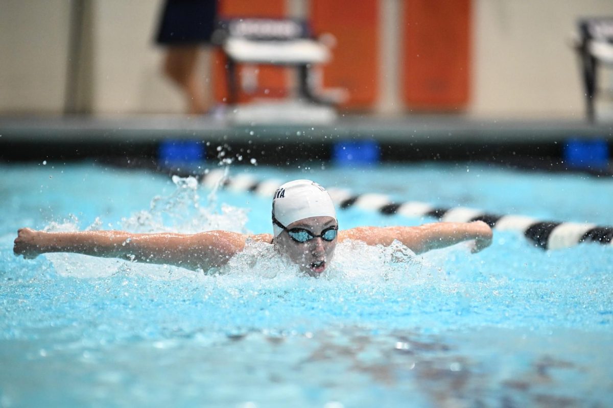 Villanova defeated UConn in a dual meet for the fifth time in six years.