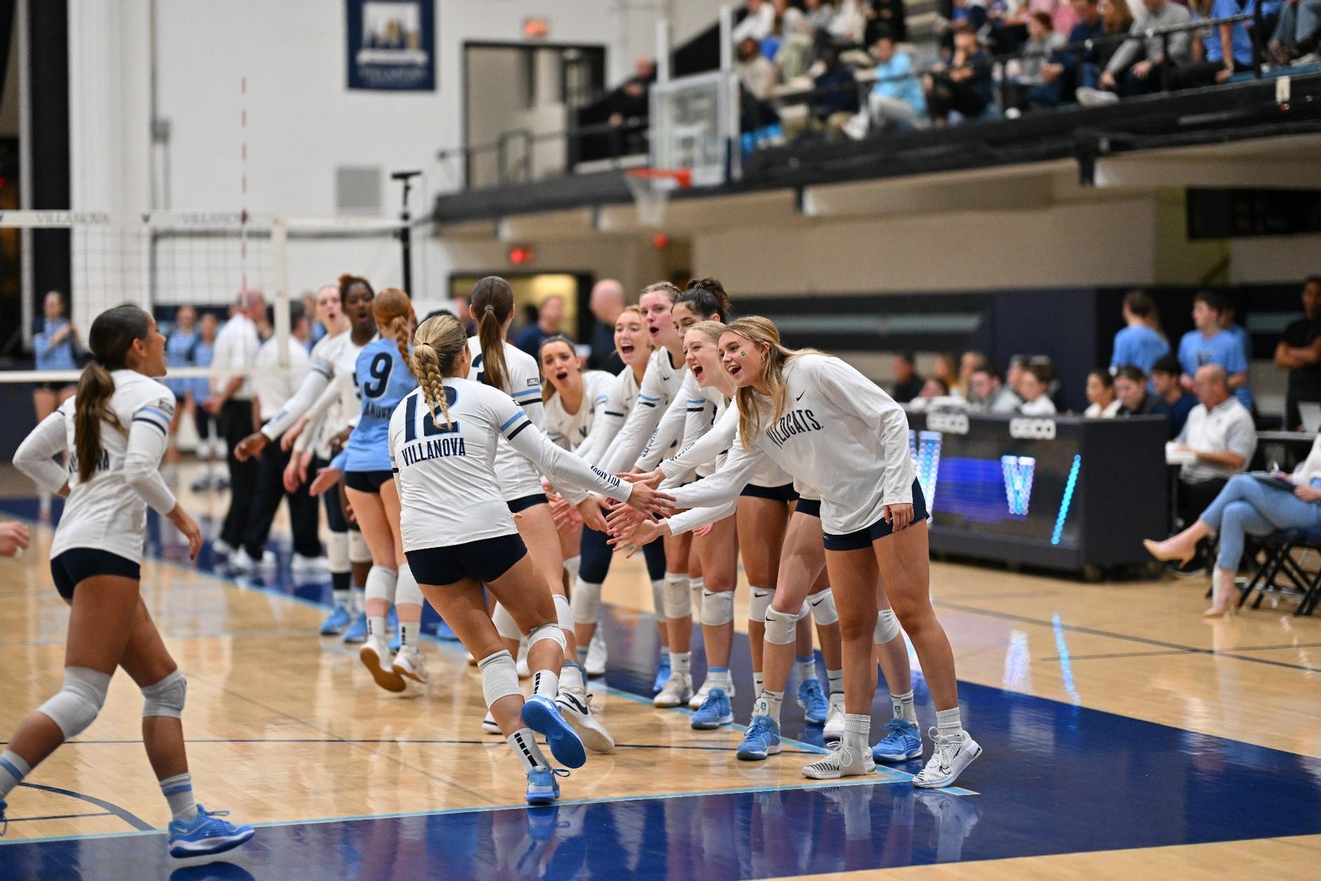 Volleyball Qualifies for Big East Tournament The Villanovan