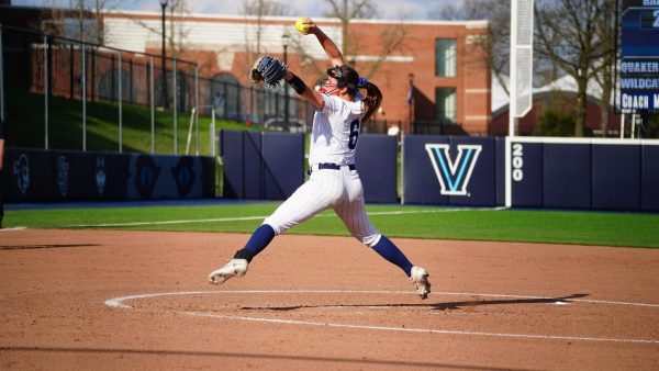 Senior pitcher Alyssa Seidler recorded a career-high eight strikeouts in Villanovas close 6–5 loss to George Mason on Friday, Feb. 16. The Wildcats finished the weekend in Virginia 1–2.
