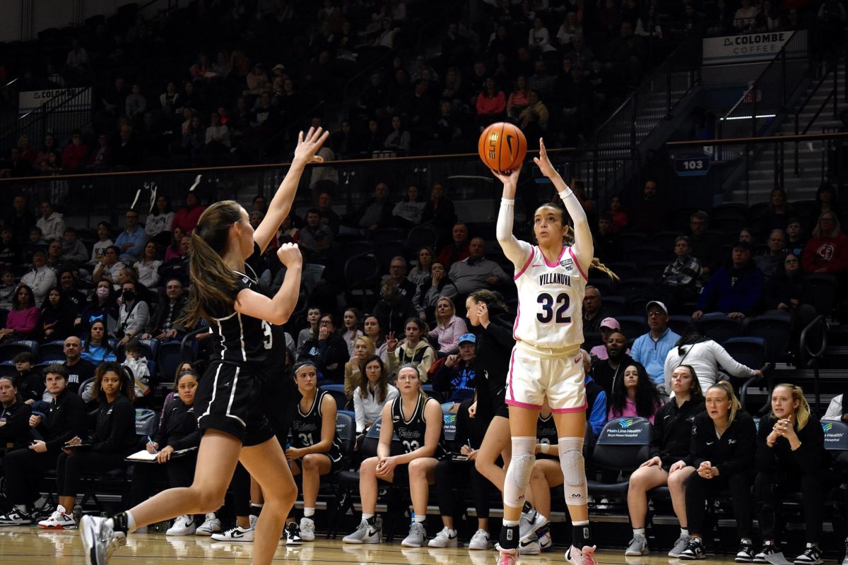 Senior guard Bella Runyan recorded seven assists, just one shy of her career high, in Villanovas 68–58 win over Providence on Wednesday, Feb. 21.