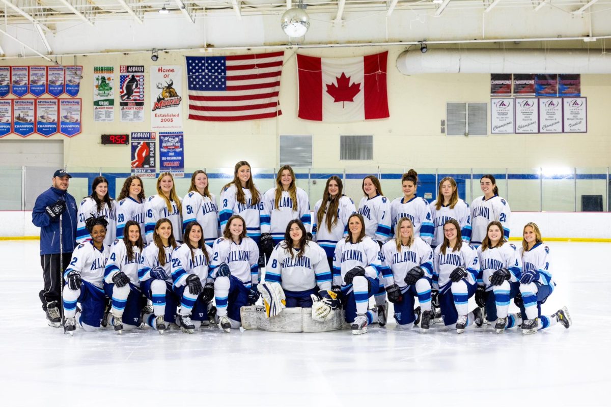 Villanova women’s ice hockey is 13-2-2 on the season.