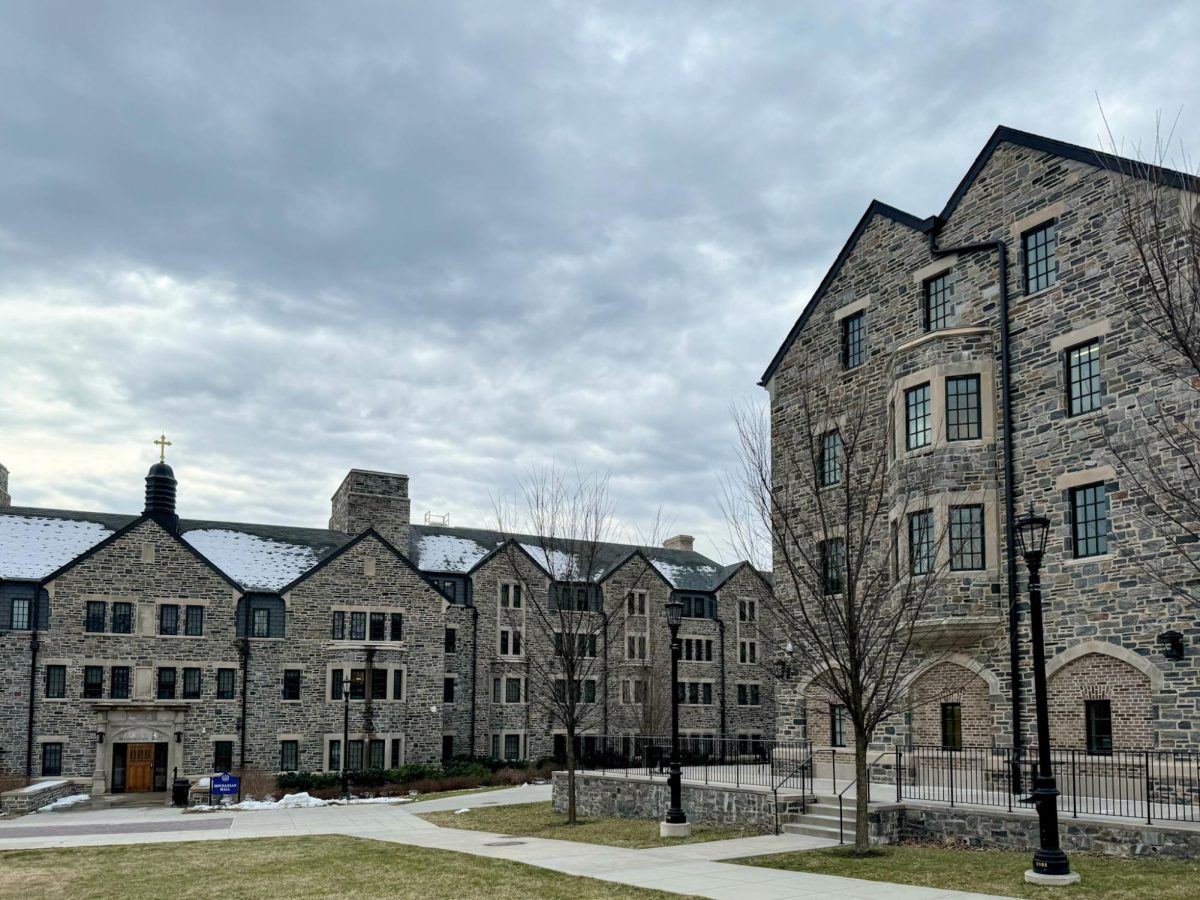 The Commons are one of the buildings on campus students can live in. 