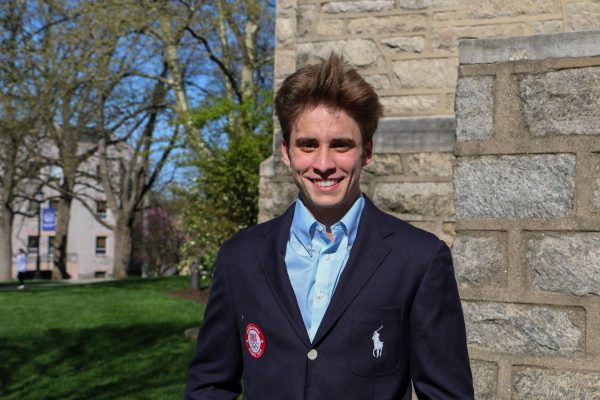 Villanova junior Teddy Fitzsimmons is known as the “Side Quest Man.”