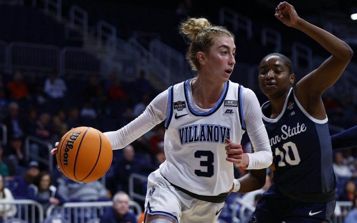 Junior guard Lucy Olsen scored 21 points in Villanovas 58–53 win over Penn State on Apr 1. Villanova now advances to the inaugural WBIT Championship Game on April 3 against Illinois.