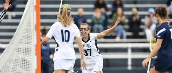 Senior attack Kayla Gulmi had two assists in the Senior Day win over Xavier.